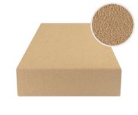 Prześcieradło Z Gumką 180X200 Frotte Ciemny Beż