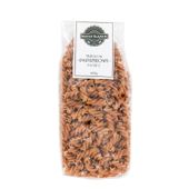 Wysokiej Jakości Makaron PAPRYKOWY świdry 400g Makaron Smakowy WEGAŃSKI