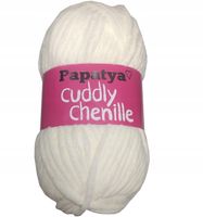 WŁÓCZKA PAPATYA CUDDLY CHENILLE - ECRU 1200