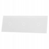 PANEL SZKLANY 1+1+1 (3 PUSZKI) - BIAŁY LIVOLO