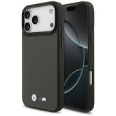 Etui BMW M Kevlar Matt MagSafe do iPhone 17 Pro Max czarny