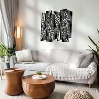 OBRAZ AŻUROWY DEKORACJA ŚCIENNA ABSTRAKCJA NOWOCZESNY SALONU PANEL DUŻY 3D