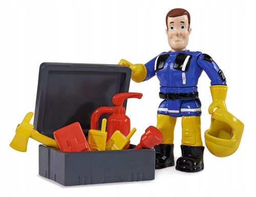 STRAŻAK SAM POJAZD QUAD MERCURY REFLEKTORY FIGURKA SAMA SKRZYNKA NARZĘDZIA na Arena.pl