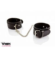 kajdanki męskie na nogi whips