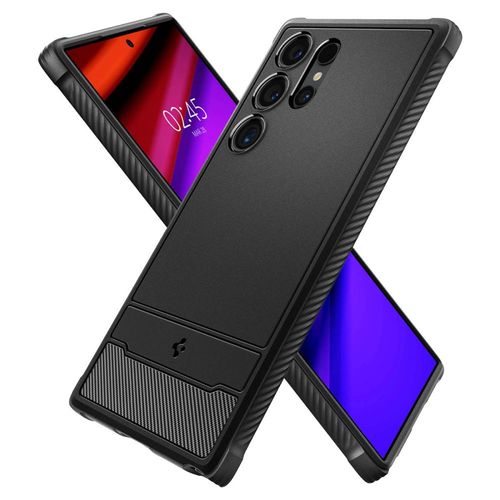 spigen rugged armor galaxy s24 ultra matte black na Arena.pl
