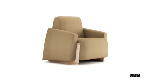 Fotel Bao beżowy na Arena.pl