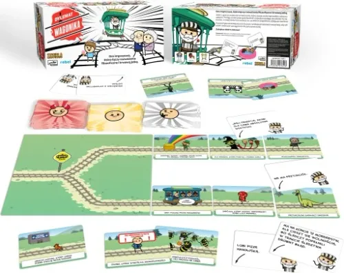 DYLEMAT WAGONIKA Imprezowa gra dla dorosłych REBEL na Arena.pl