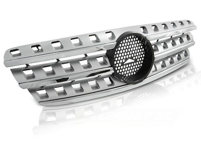 Grill MERCEDES W163 98-05 AMG LOOK CHROME-SILVER zdjęcie 1