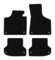 Dywaniki welurowe BASIC do Audi A3 8P 2003-2011 czarne