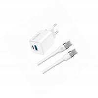 Szybka ładowarka GaN 30W 2 wejścia długim z kablem 2m do Xiaomi 13 Pro
