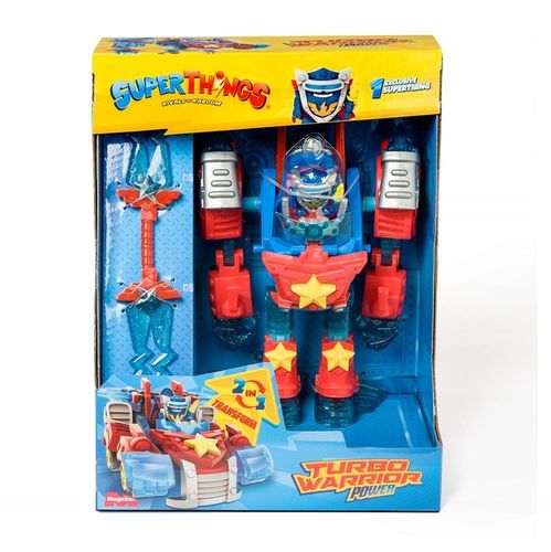 SuperThings Robot Pojazd Turbo Warrior Power Akcesoria Figurka Zings na Arena.pl
