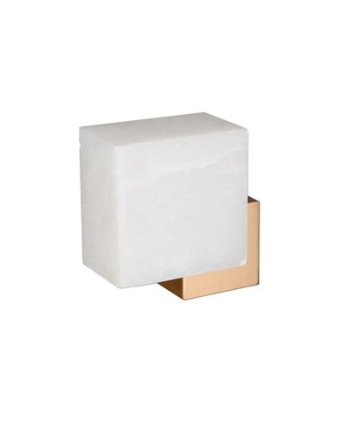 Lampa ścienna CUBO LED złota 18 cm na Arena.pl