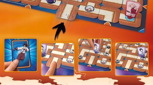 Gra planszowa 228805 Labirynt Naruto Ravensburger na Arena.pl