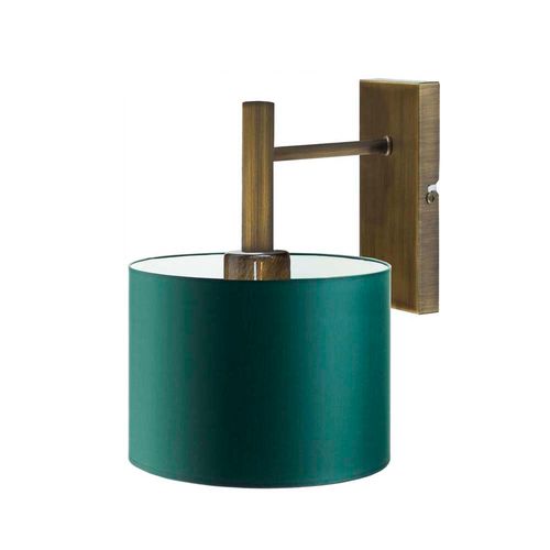 Biały kinkiet ścienny z abażurem AKRA na Arena.pl