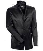 KARL LAGERFELD Marynarka Czarny Slim Fit 50