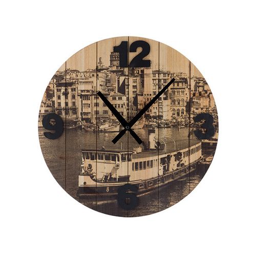 Zegar Ścieny Miasta Vintage Coconut na Arena.pl