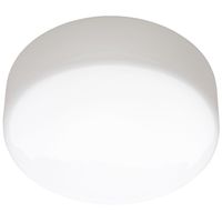 Szklany plafon minimalistyczny Isar 90238/05 okrągły biały