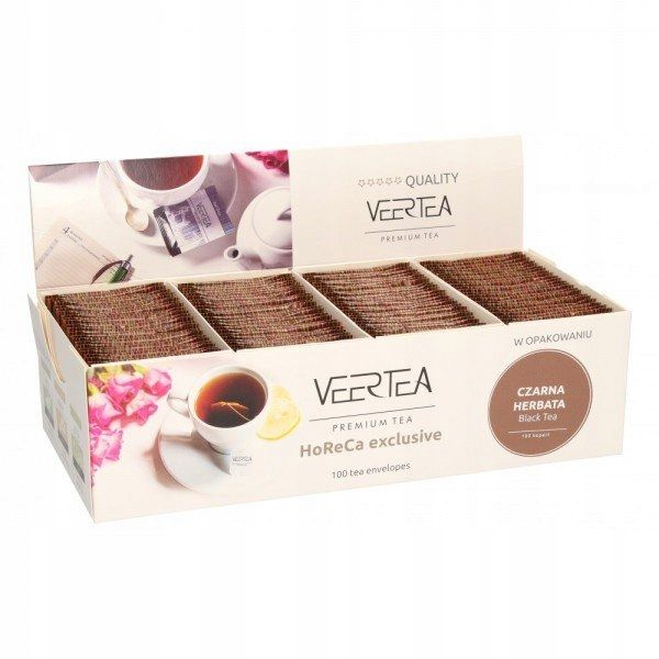 Herbata czarna Veertea Black Tea 100x2g zdjęcie 3