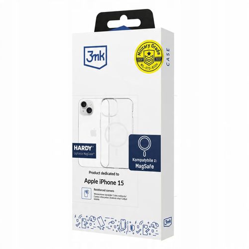 Pancerne etui z MagSafe 3mk Hardy LiqForce Mag Case na tył Apple iPhone 15 na Arena.pl
