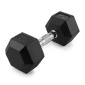Hantla żeliwna gumowana HEX 10 kg UpForm stalowa