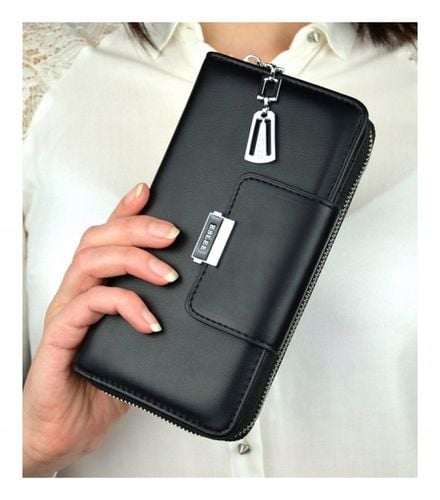 PORTFEL DAMSKI PODWÓJNY NA ZAMEK DUŻY organizer pojemny na Arena.pl