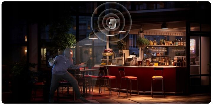 Kamera WiFi Dahua 5Mpx 3K P5B-PV Zewnętrzna Obrotowa DualLight Autotracking zdjęcie 11