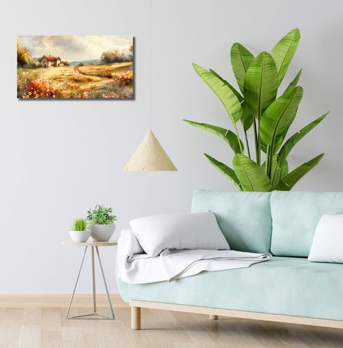 Obraz 60x30cm Sielski Domek na Arena.pl