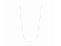 Delikatny pozłacany srebrny długi naszyjnik gwiazd celebrytka skrzydła anioła angel wings srebro 925 Z1822NG