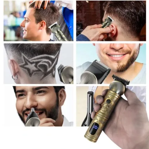 TRYMER DO WŁOSÓW GOLARKA DO BRODY ZESTAW 6W1 na Arena.pl