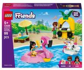 lego friends 42658 impreza na basenie z jednorożc