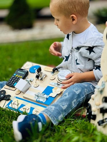 Tablica Manipulacyjna | Montessori | Sensoryczna na Arena.pl