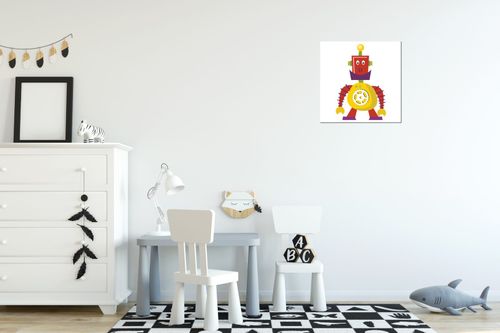 Obraz Drukowany 30X30 Długoręki Robot na Arena.pl