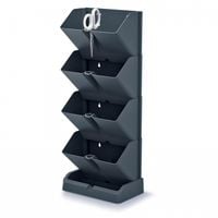 ogród wertykalny stojący mini cascade  antracyt  io1w200-s433