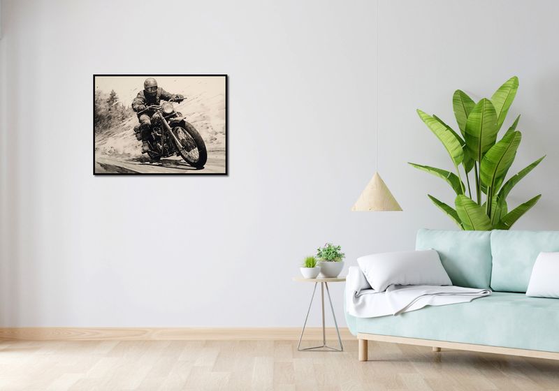Plakat 80x60cm Na Pełnej Prędkości zdjęcie 4