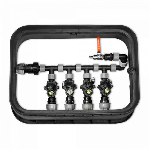 ELEKTROZAWÓR Z REGULACJĄ PRZEPŁYWU DO NAWADNIANIA OGRODU 2x GZ 1 CAL BRADAS na Arena.pl