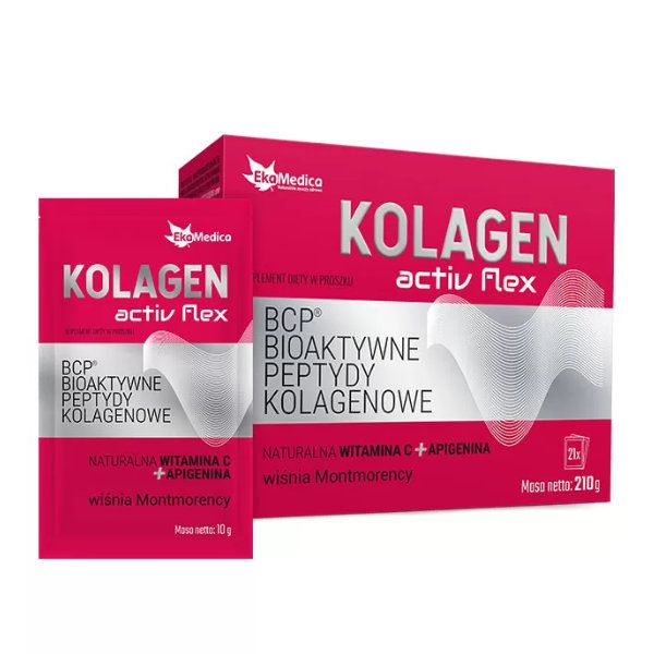 Kolagen Activ Flex proszek suplement diety 21x10g. zdjęcie 1