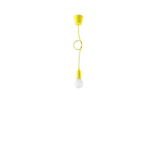 Lampa wisząca DIEGO 1 żółta na Arena.pl
