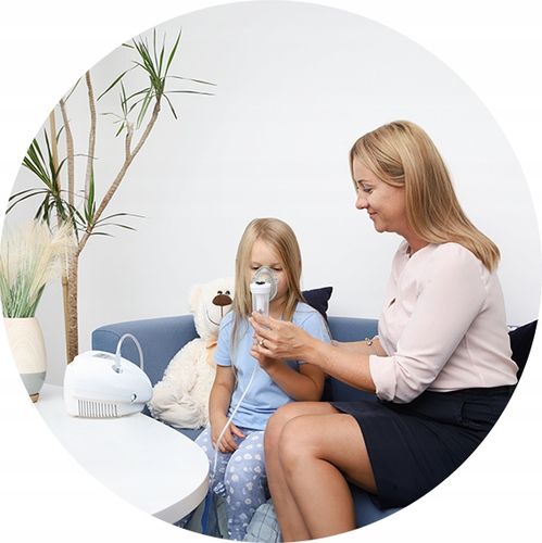 INHALATOR NEBULIZATOR TŁOKOWY DLA DZIECI DOROSŁYCH FLAEM ALPHANEB 4POZIOMY na Arena.pl