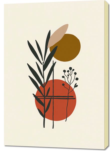 Obraz 70x100cm Kontrast w Botanice zdjęcie 1