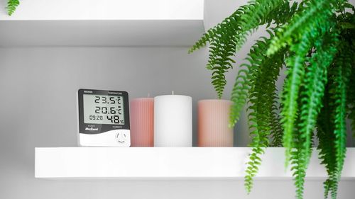 Stacja pogodowa bezprzewodowa na baterie termometr zegar Rebel na Arena.pl