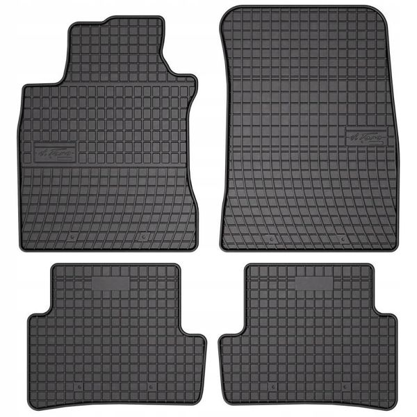 Dywaniki gumowe czarne RENAULT Modus 2004-2012 zdjęcie 1