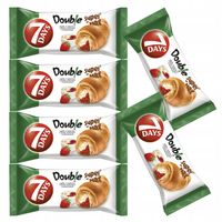 7DAYS CROISSANT WANILIOWO I TRUSKAWKOWY 110G-6szt