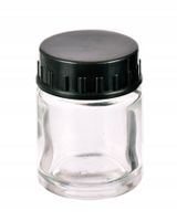 szklany zbiornik na farbę bd-01 do aerografu modelarskiego 22cm3