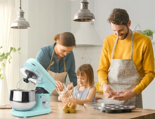 ROBOT KUCHENNY PLANETARNY BLENDER MIKSER UGNIATARKA DO CIASTA 1100W 5L na Arena.pl