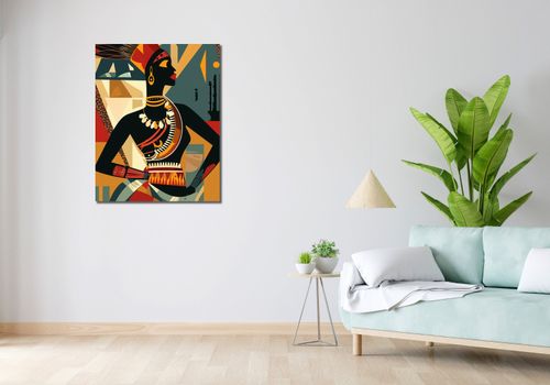 Obraz 70x90cm Afrykańska Mozaika na Arena.pl