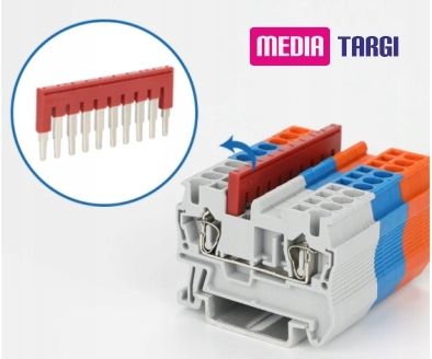 Mostek 4 torowy FBS6-4 do złączek szynowa ZUG 4 zdjęcie 3