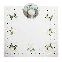 Obrus święta bożego narodzenia bombki 75x75 cm