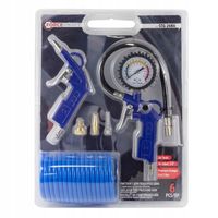 Pistolet z manometrem do pompowania kół 6el