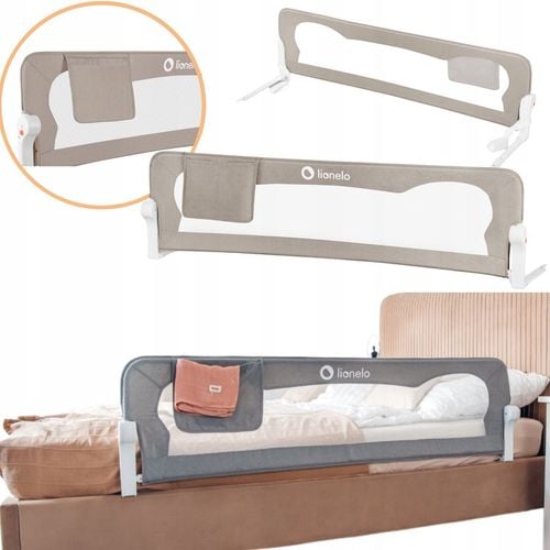 Barierka do łóżka BRAMKA OCHRONNA BLOKADA zabezpieczenie 150cm Lionelo na Arena.pl