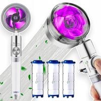 SŁUCHAWKA PRYSZNICOWA Z TURBINĄ WENTYLATOREM+ZAPAS FILTRU WYSOKOCIŚNIENIOWA